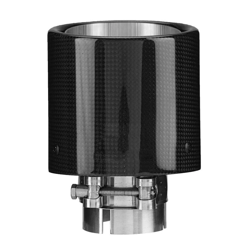 Nikou Tłumik do rury wydechowej z włókna węglowego, 63-114 mm