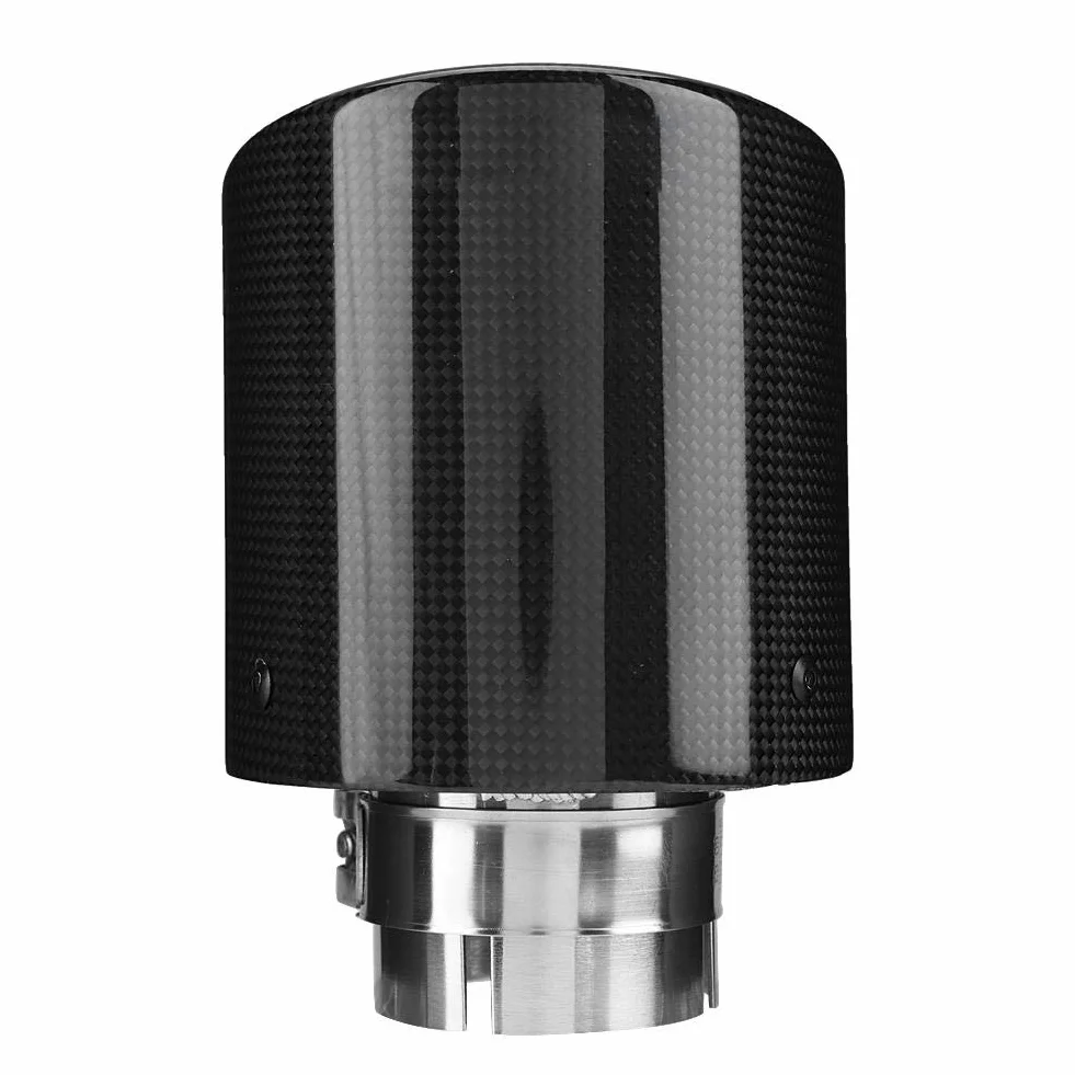 Nikou Tłumik do rury wydechowej z włókna węglowego, 63-114 mm