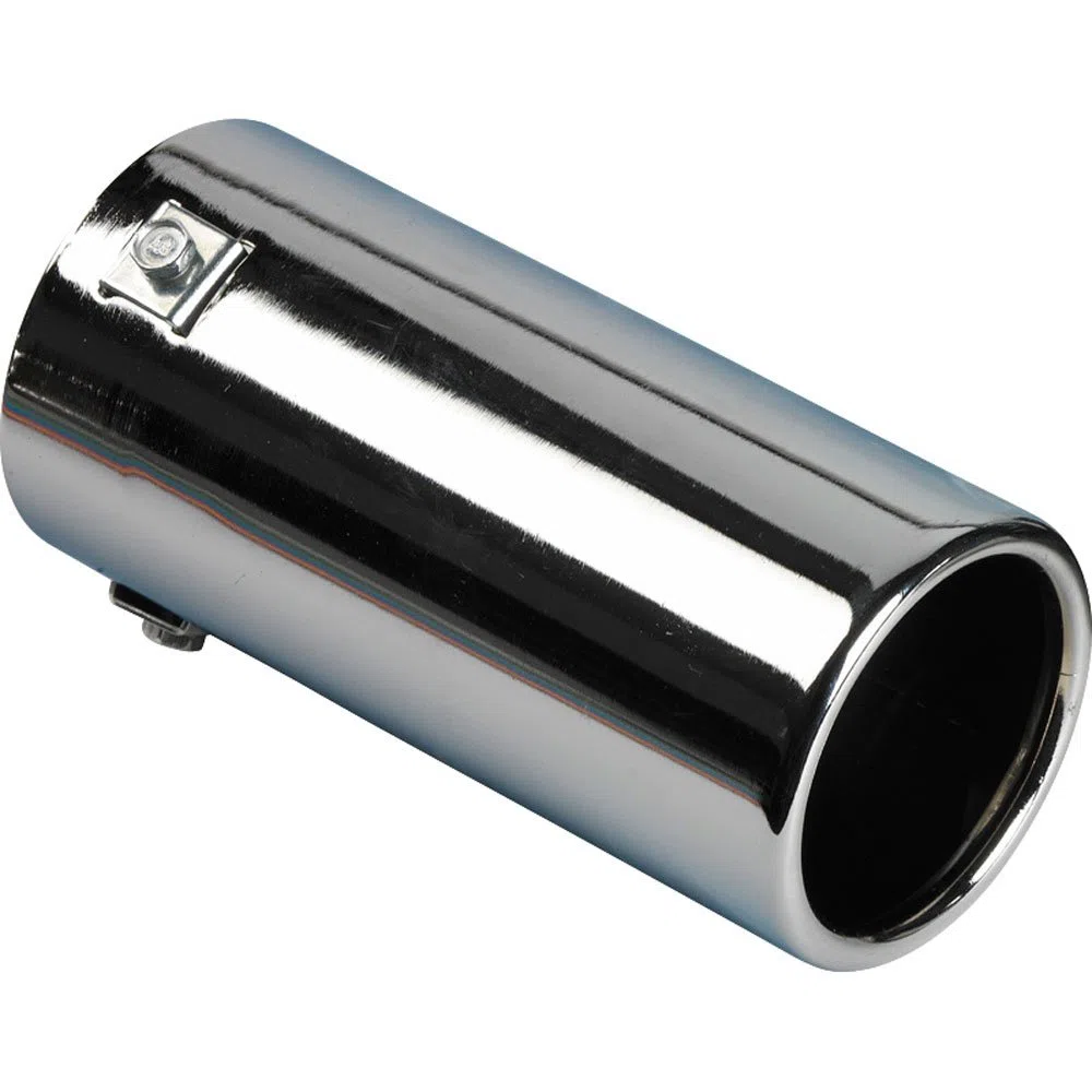 Wykończenie rury wydechowej okrągły 80 x dł. 170 chrom 40-77