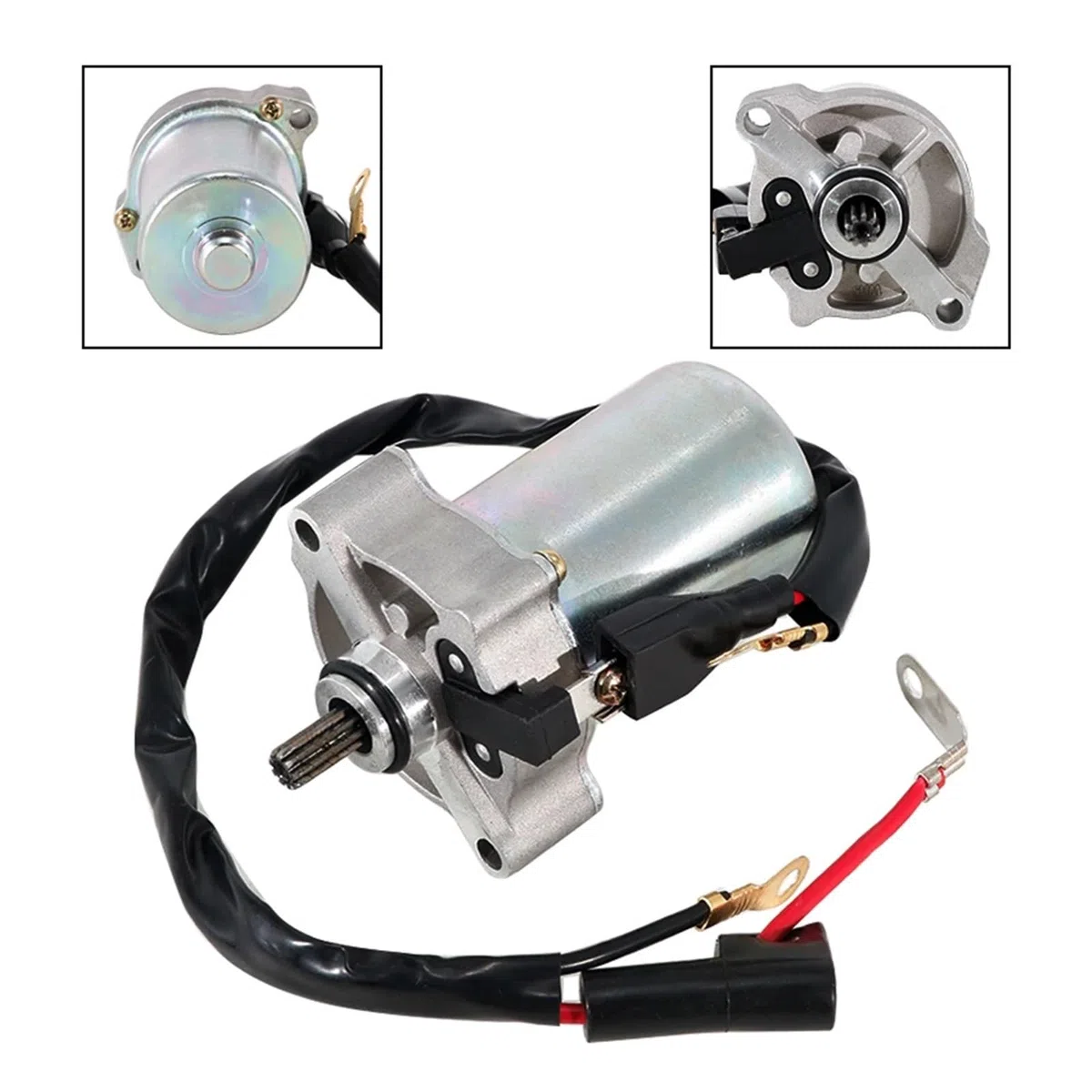 Motorcycle Start Motor Starter For Yamaha YFM90R RAPTOR 90 OEM: 43D-H1800-00 99999-04128 Motorbike Accessories