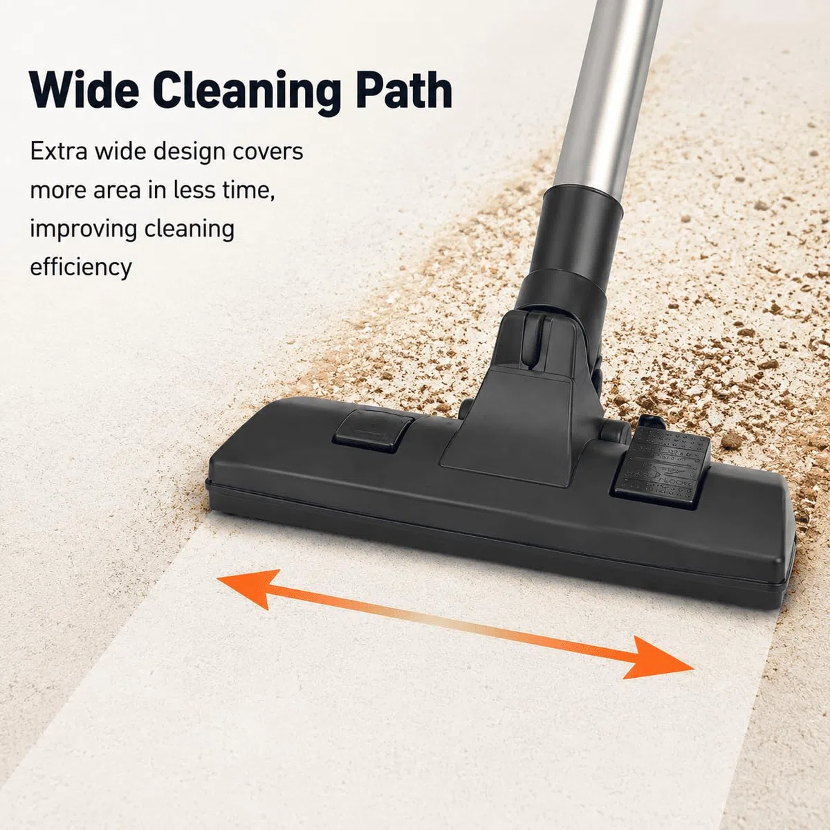 Próżniowa szczotka podłogowa do Fakir S 250 2010-2020, ABS 32/35MM Multi Surface Cleaning